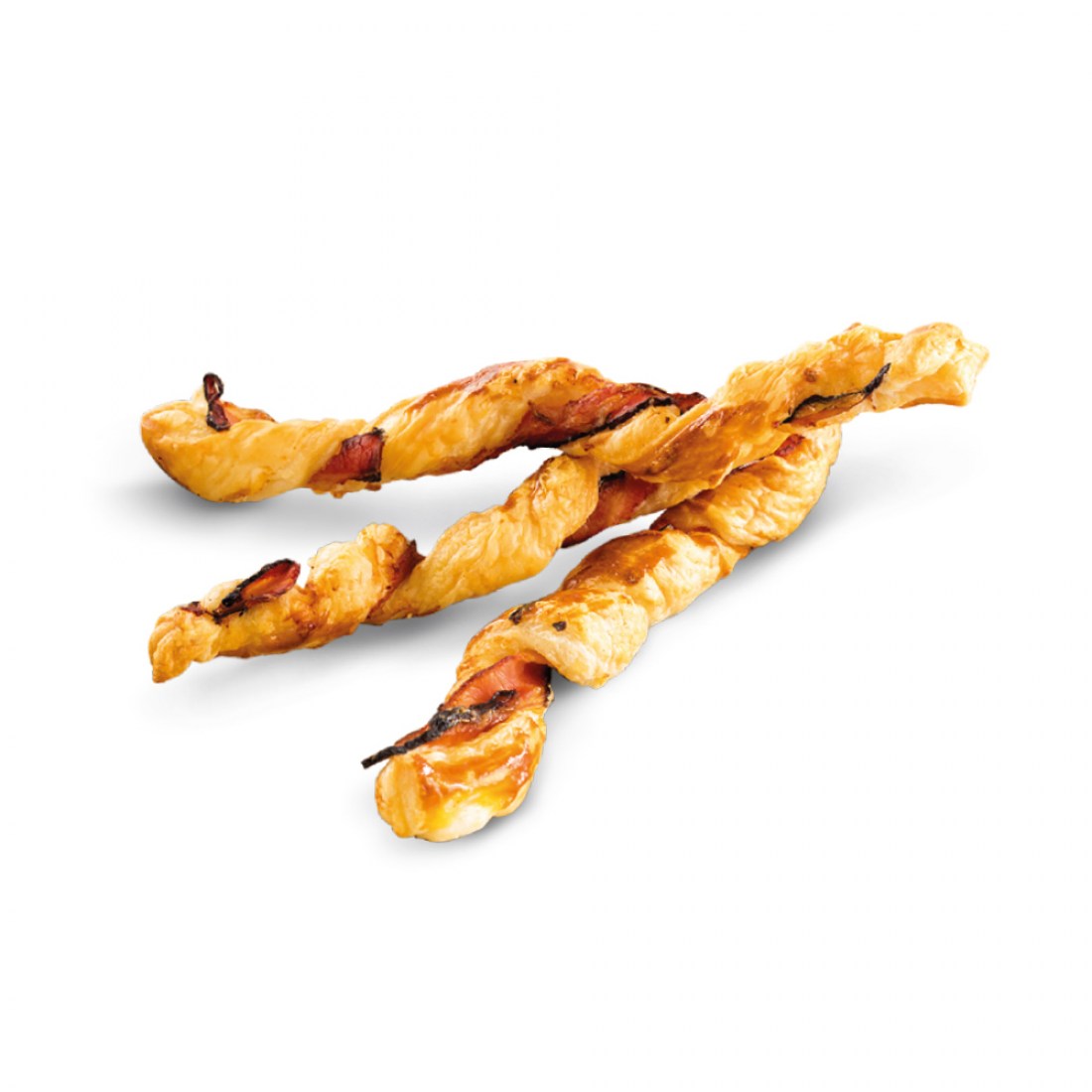 Domácí listové tyčinky s pancettou Ollies