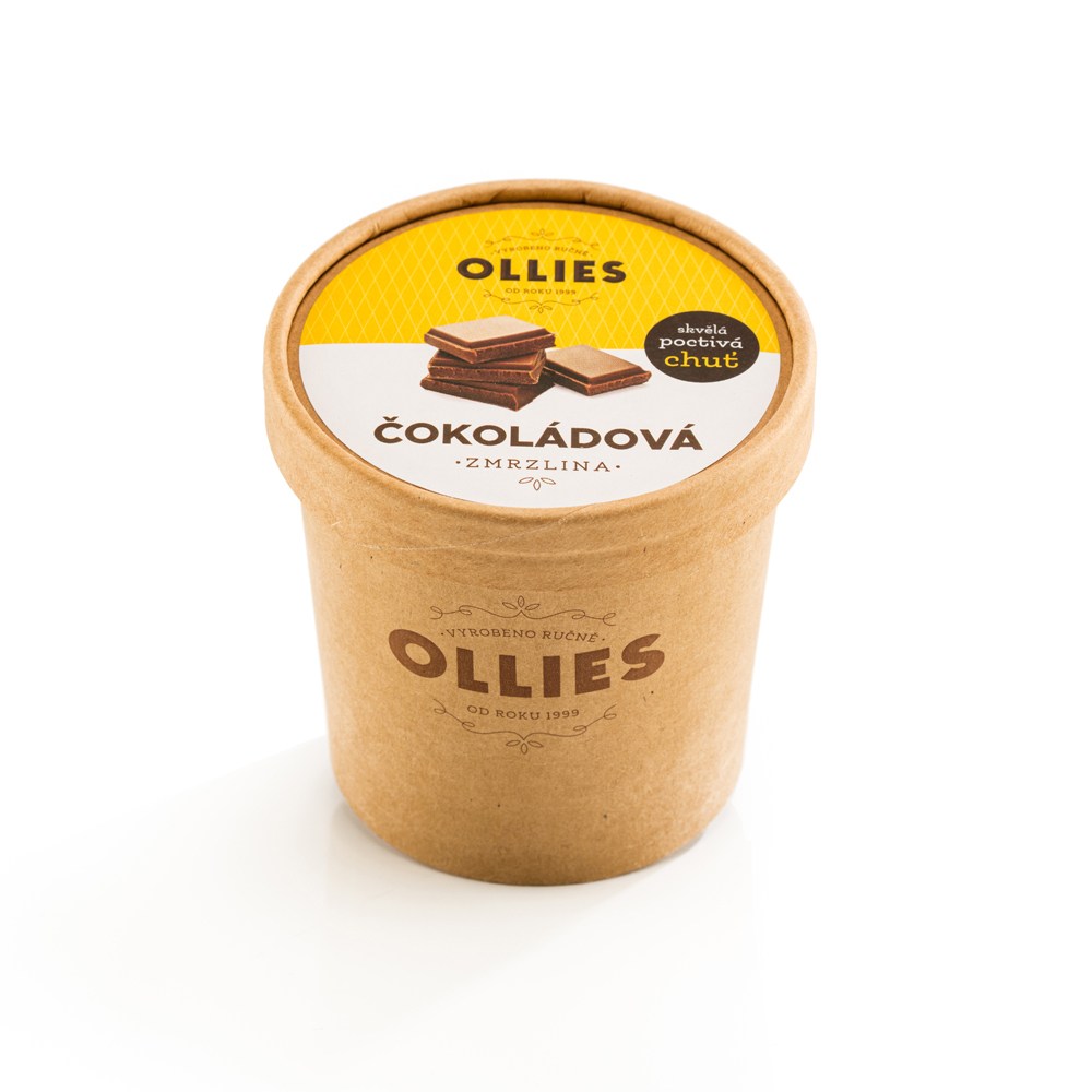 Zmrzlina Čokoládová Ollies