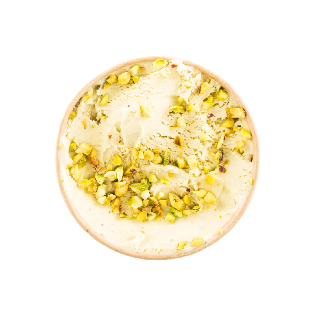 Zmrzlina Pistáciová Ollies (shora)