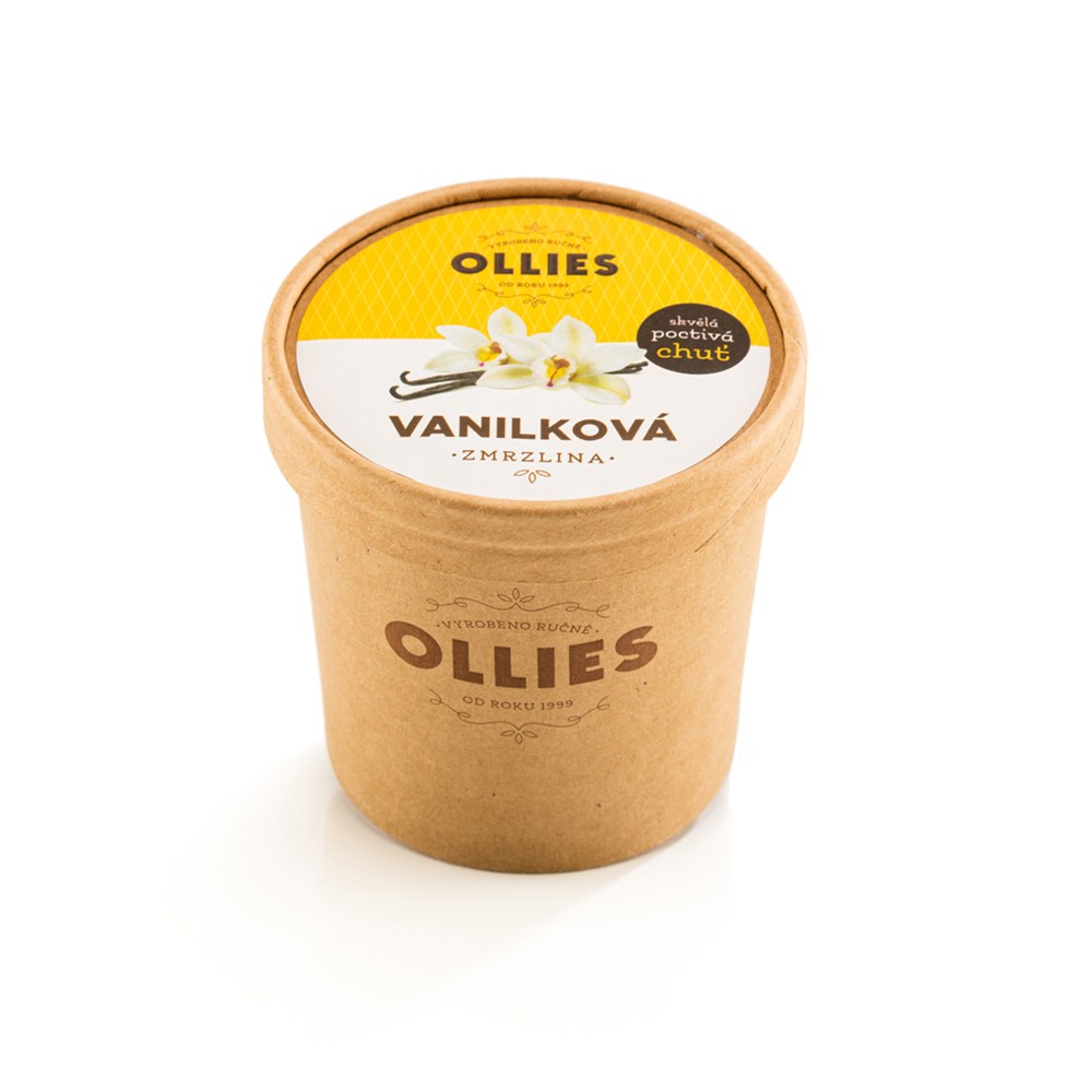 Zmrzlina Vanilková Ollies