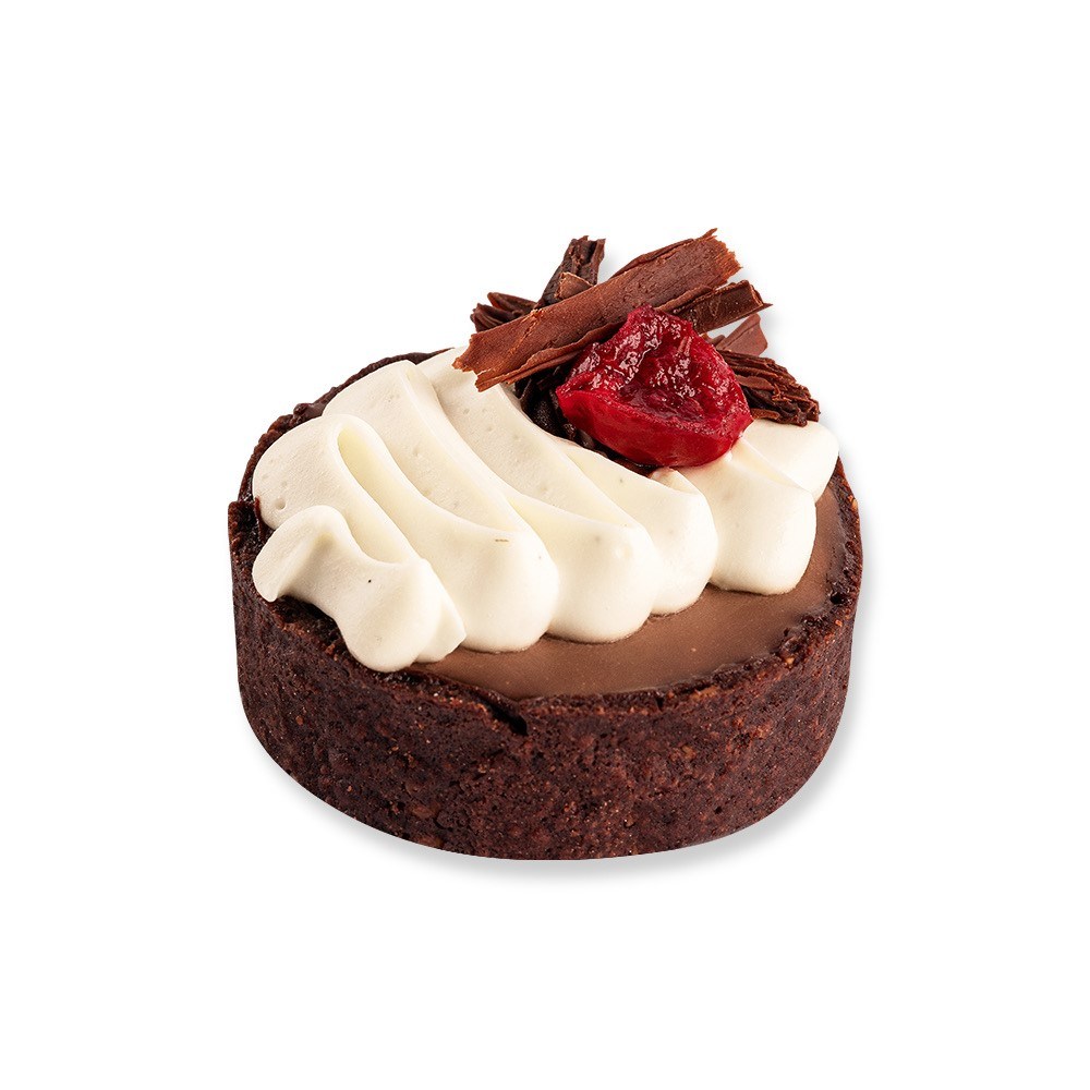 Čokoládová tartaletka s višní